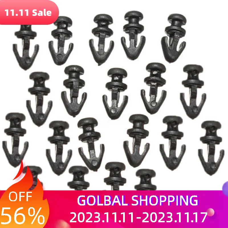 

20pcs/pack Interior Accessories Universal Practical Replacement Parts Easy Install Car Door Buckle Left Right Vehicle Durable
