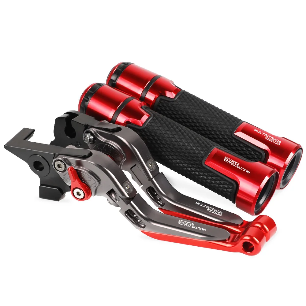 

MTS1000SDS 2004-2006 Motorcycle Brake Clutch Levers Handlebar Handle Hand Grip Ends FOR DUCATI MTS1000SDS DS 2004 2005 2006