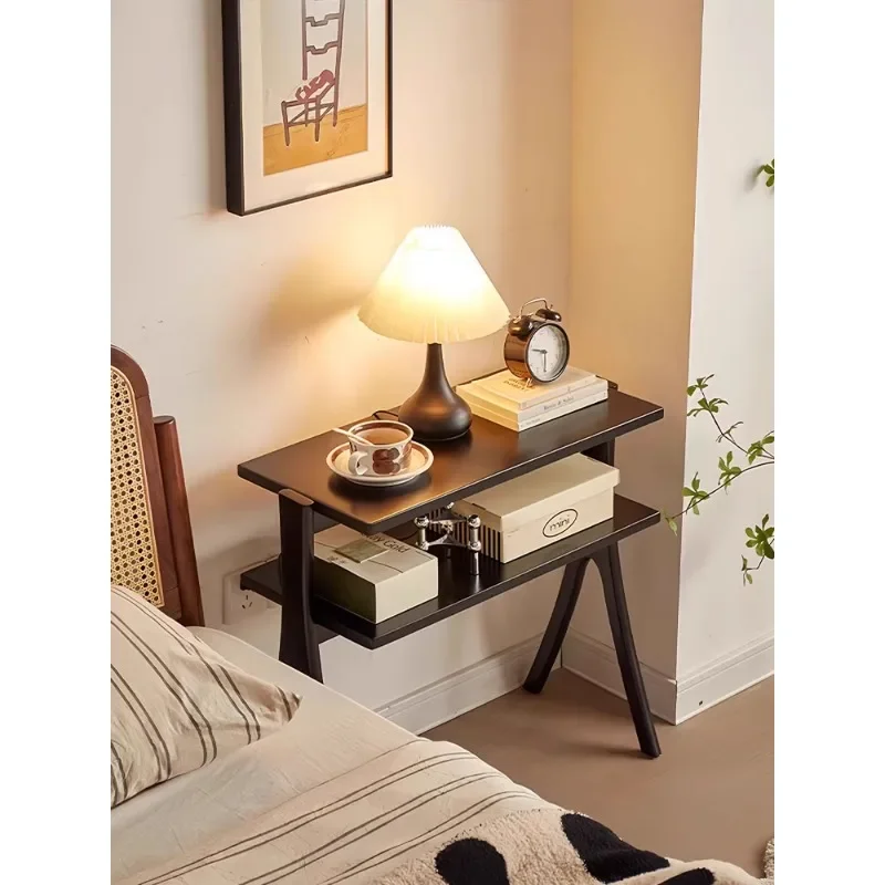 Средневековый диван из цельного дерева для гостиной небольшой край несколько