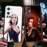 black widow marvel for oneplus nord n100 n10 5g 9 8 pro 7 7pro case phone cover for oneplus 7 pro 17t 6t 5t 3t case