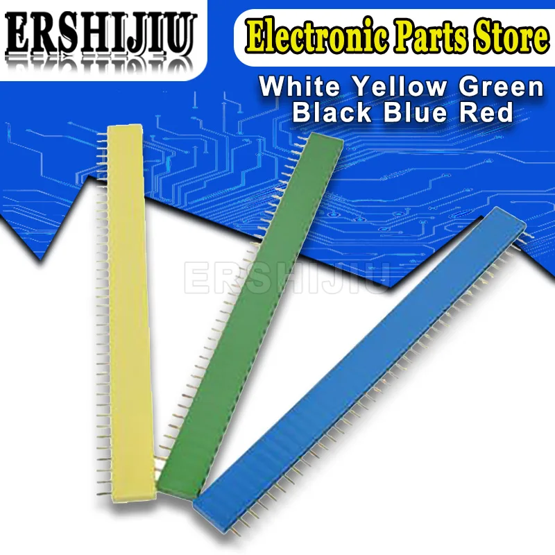 

10 шт., разъемы для Arduino, 2,54 мм