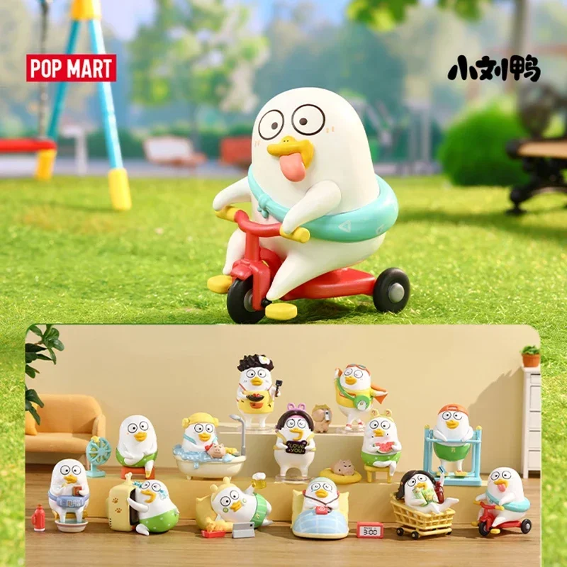 Фото POP MART DUCKYO'S LEISURE LIFE Series: Коллекционные фигурки-сюрпризы (Blind Box), милые фигурки-модели, подарок на день рождения №1