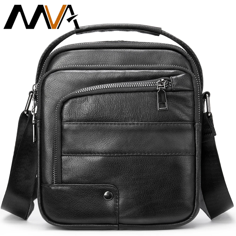 

MVA Casual Men Bags Shoulder Crossbody Small Male Shoulder Bag For Men In Shoulder Bag Leather Hand Bags Man tassen heren 7578