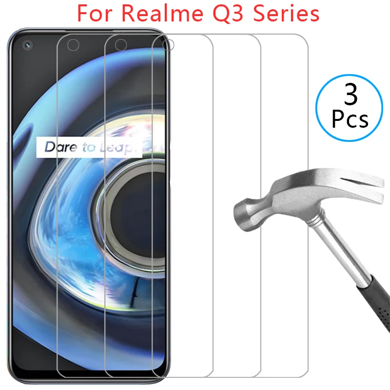 

screen protector for realme q3 pro carnival q3s q3t q3i 5g protective tempered glass on realmeq3 q3pro film realmi reame real me