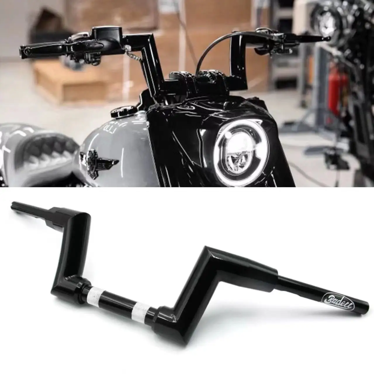 Мотоциклетный 2-дюймовый вешалка на руль APE, одинарный гидравлический насос для Harley Softail Road King Breakout Street Bob Low Rider Fat Boy