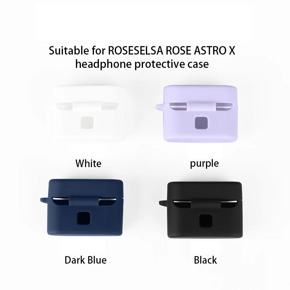 Фото Защитный чехол для наушников ROSESELSA ROSE ASTRO X, устойчивый к загрязнениям и ударам, аксессуары для наушников №4