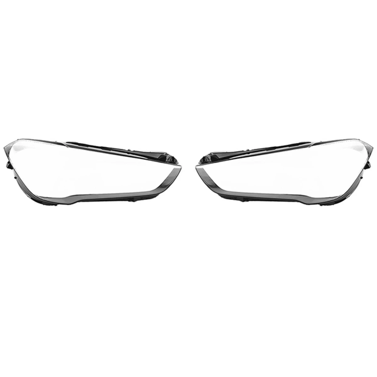 

Для-BMW X1 F49 2020 2021 автомобильный прозрачный абажур головная лампа искусственная лампа Чехол для очков лампа навес для фары Крышка для объектива