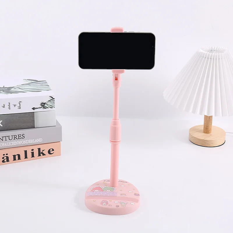

Sanrio New Cartoon Detachable 360-Degree Rotating Desktop Mobile Phone Bracket Tablet Dual-Use Shooting Live Bracket Kawaii Gift