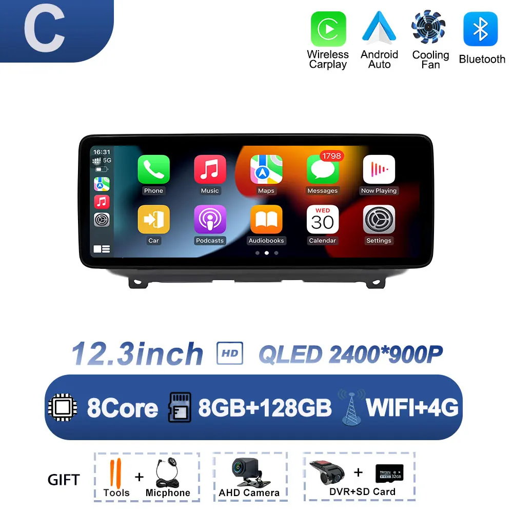 

Радио Android 15 12,3 дюйма Автомобильный мультимедийный видеонавигатор 4G DSP Плеер Стерео Аудио GPS Для Hyundai Santa Fe 4 2019-2020 WIFI