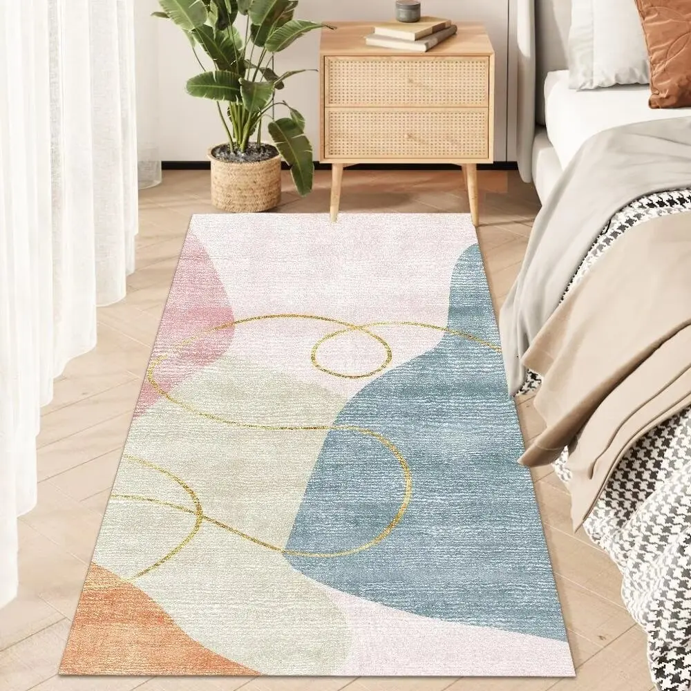 Роскошный ковер для спальни Современные Простые коврики украшения Мягкий