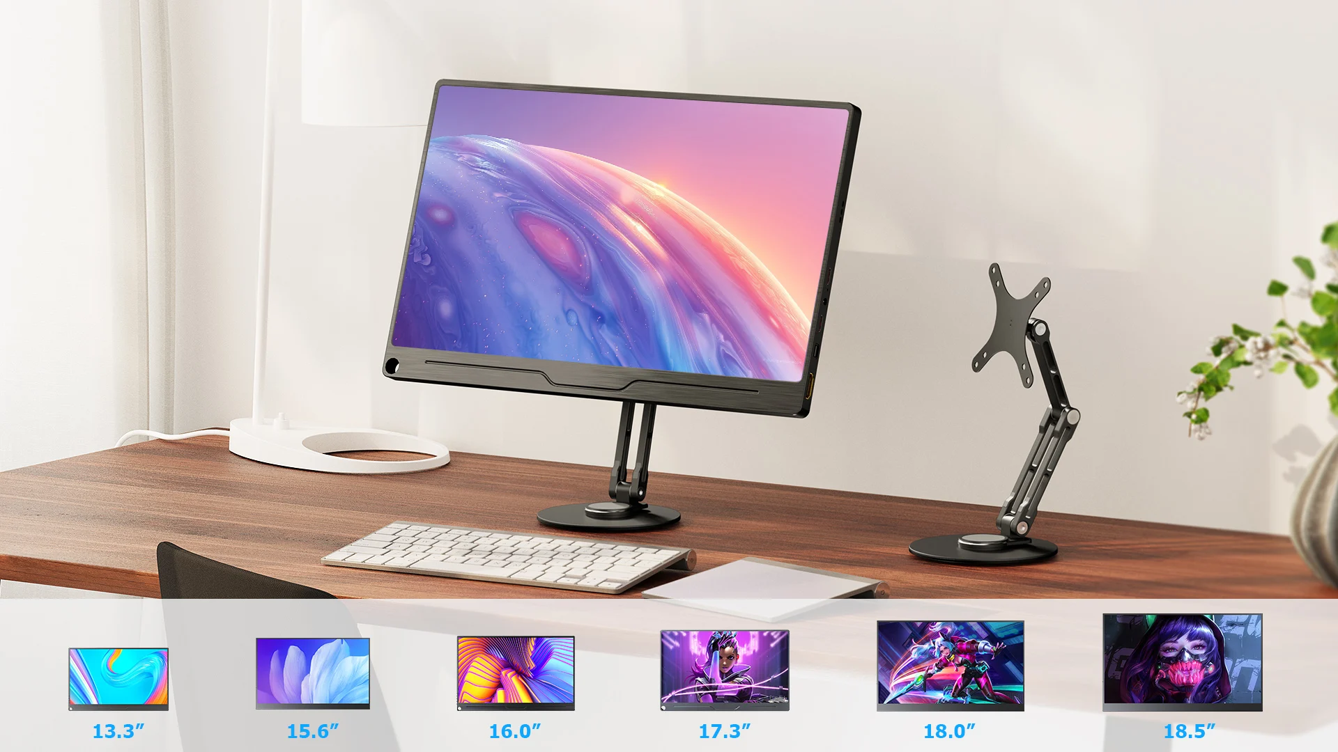 Подставка для монитора UPERFECT 75 мм настольный держатель с дисплеем VESA регулируемая