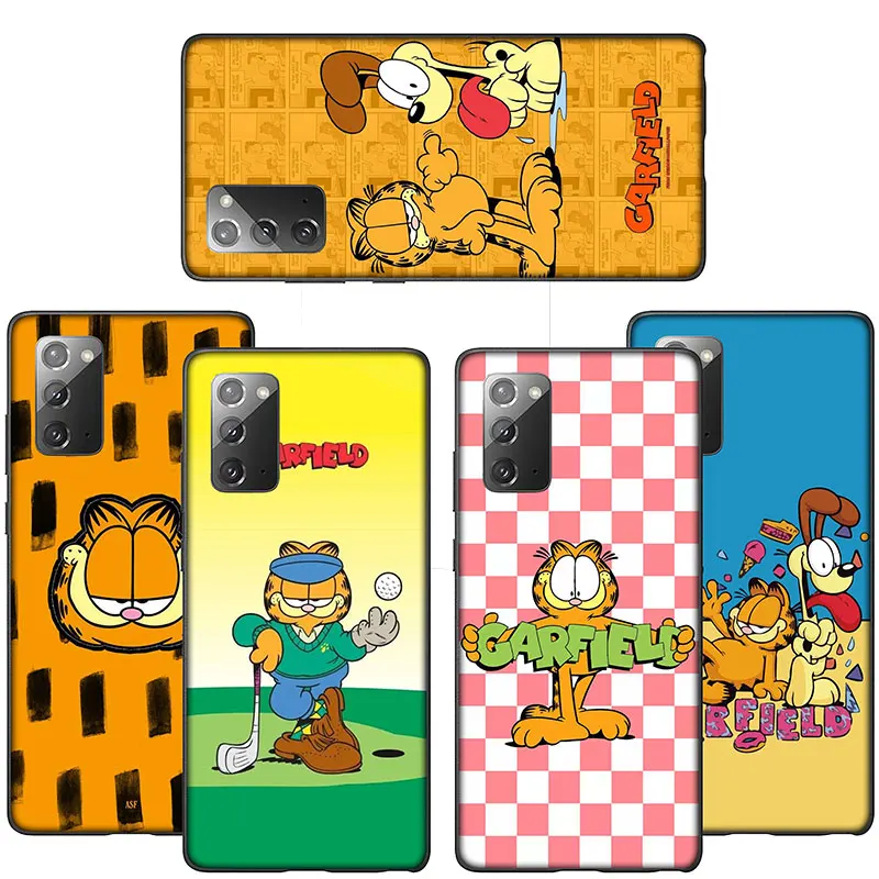 Фото SO75 G-Garfields-Cute Case for Samsung Galaxy A41 A42 A71 A72 A73 J2 J4 J5 J6 J7 J8 A6 A7 A8 A9 Plus 2018 Prime Pro Core №2
