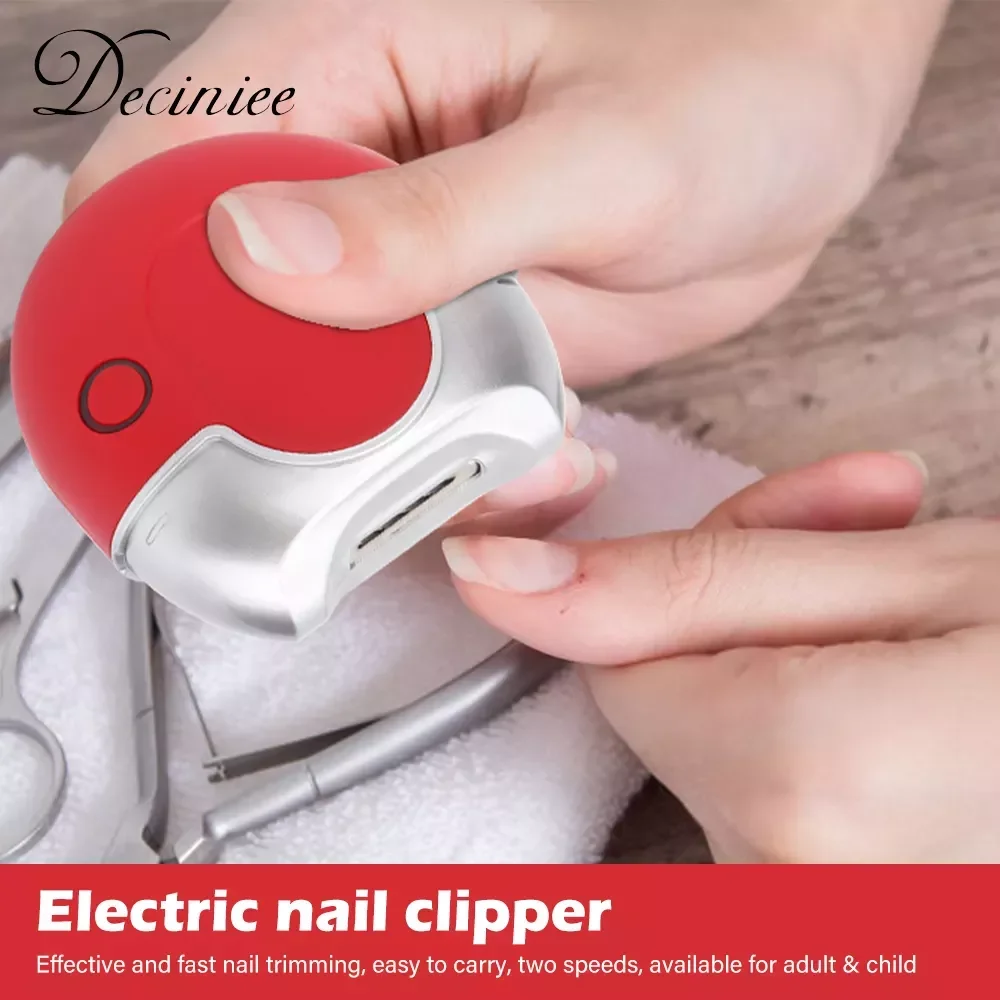 

NEW2023 Nail Clippers Professional Automatic Nail File Cutter Nail Scissors Nail Trimmer for Adults Baby Kids USB Rechargeable