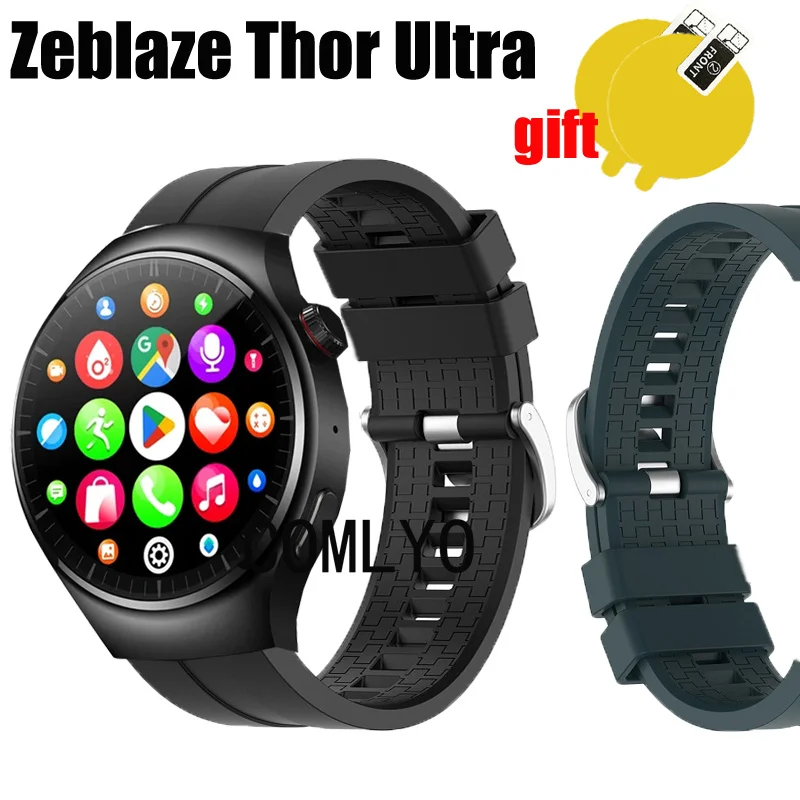 Ремешок силиконовый для смарт-часов Zeblaze Thor Ultra