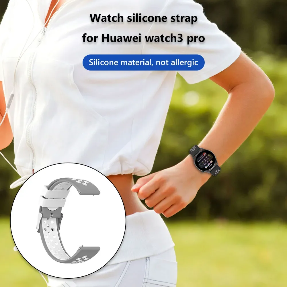 Фото Ремешок для часов Huawei Watch 3/3 Pro/GT2/GT, 2 цвета №3