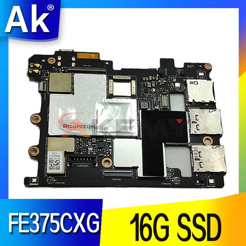 

For Asus Fonepad 7 FE375CXG FE375CG FE375C Tablets Laptop motherboard Mainboard logic board W/16G SSD