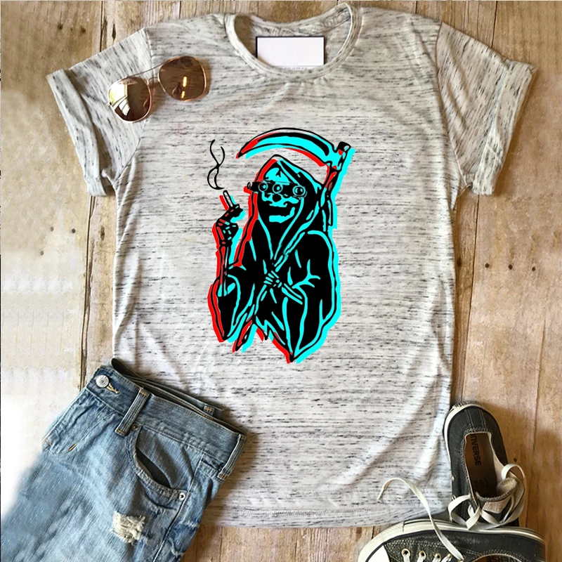 

Halloween Horror Movie Clothing Harajuku Graphic Tee Graphic T Shirts Aesthetic Clothes Women Plus Size