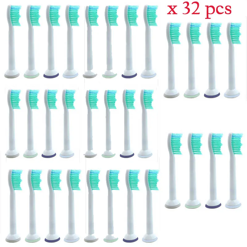 

32pcs HX6014 Toothbrush brush Head for HX3 HX6 HX9 Series HX3210 3211 6150 6500 6510 6530 9342 6730 9312 9372