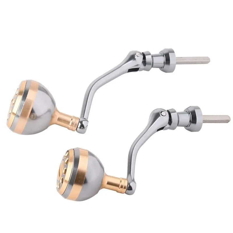 FISHOOK Fishing Reel Rocker Arm Grip Pill All Metal Aluminum Alloy Fishing Reel Handle Knob for Shimano Spinning Reel 1000-6000
