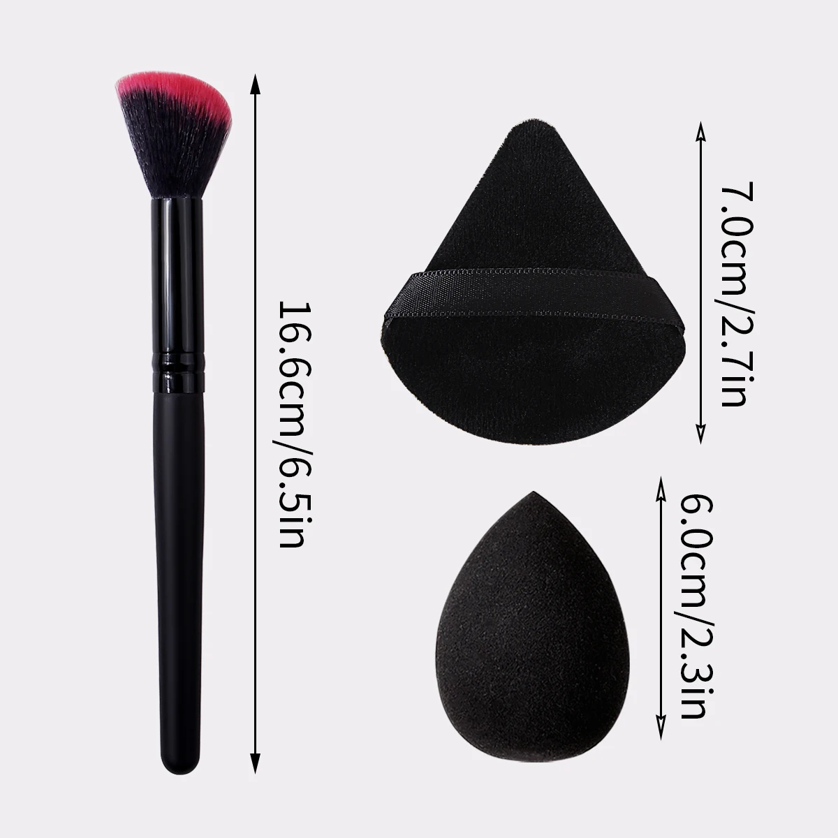 3 шт. 1 Кисть для макияжа