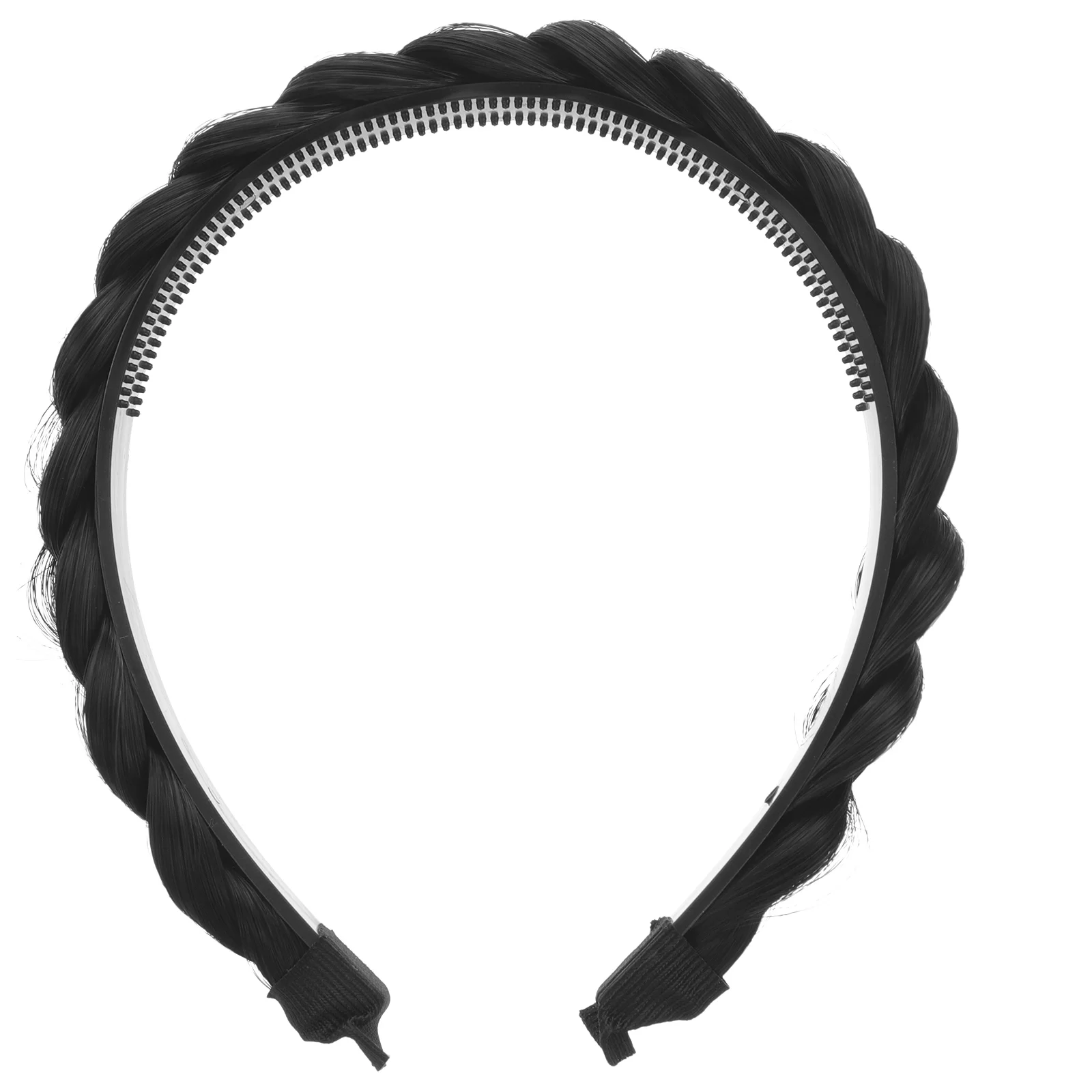 

Braid Headband Hair Claw Clips Braided Design Clasp Delicate Supply Women Hoops Fake Chemical Fiber Ornament Decorative Miss