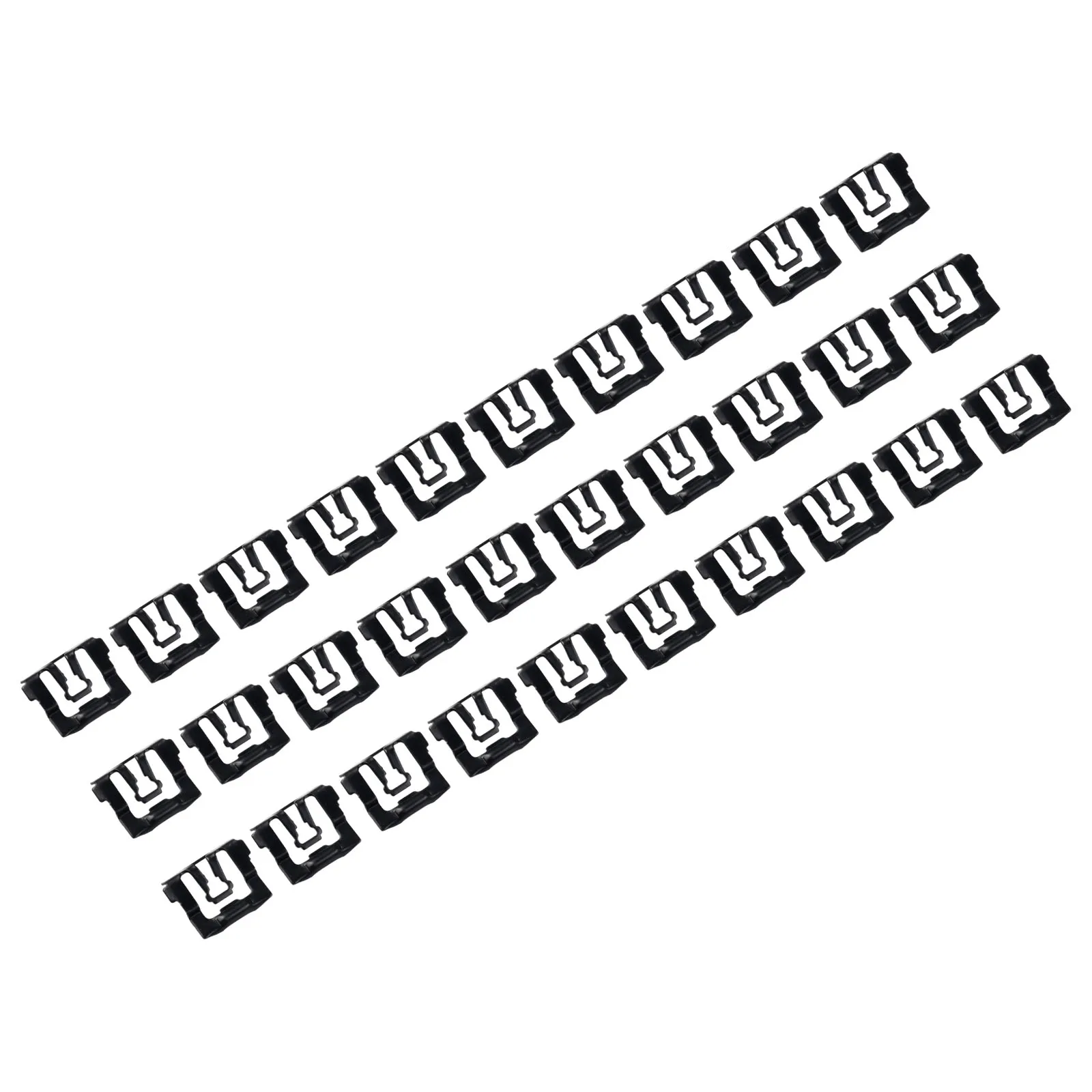 30 шт. зажимы для молдинга заднего стекла автомобиля Ford 64-93 C5ZZ 6543413 -B C5ZZ- B