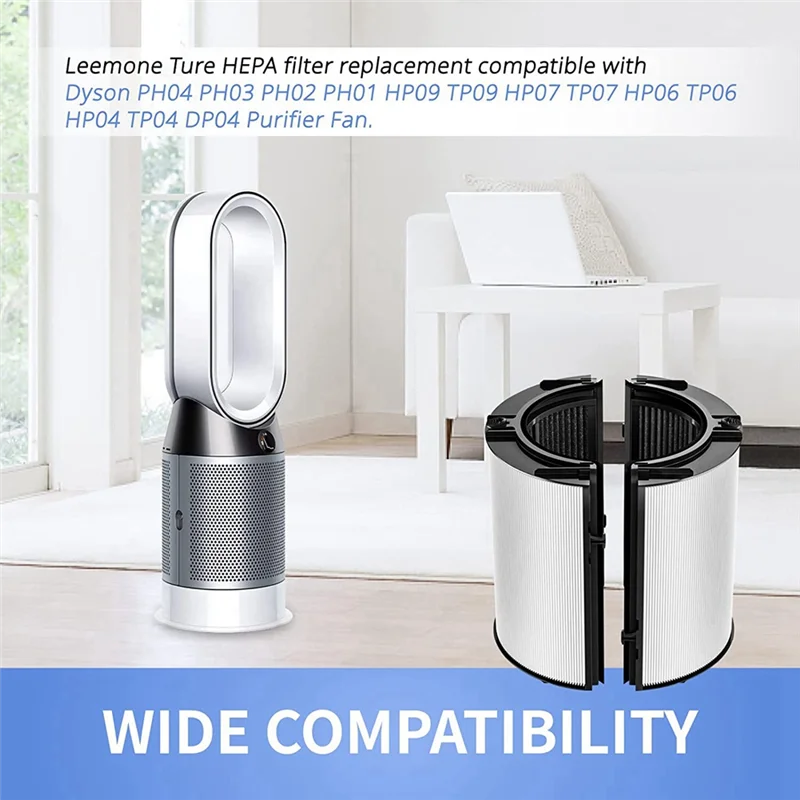 Фото A22Z HEPA-фильтр для Dyson HP04 TP04 DP04 PH04 PH03 PH02 PH01 HP09 TP09 HP07 TP07 HP06 TP06 Запасные части для очистителя воздуха №3