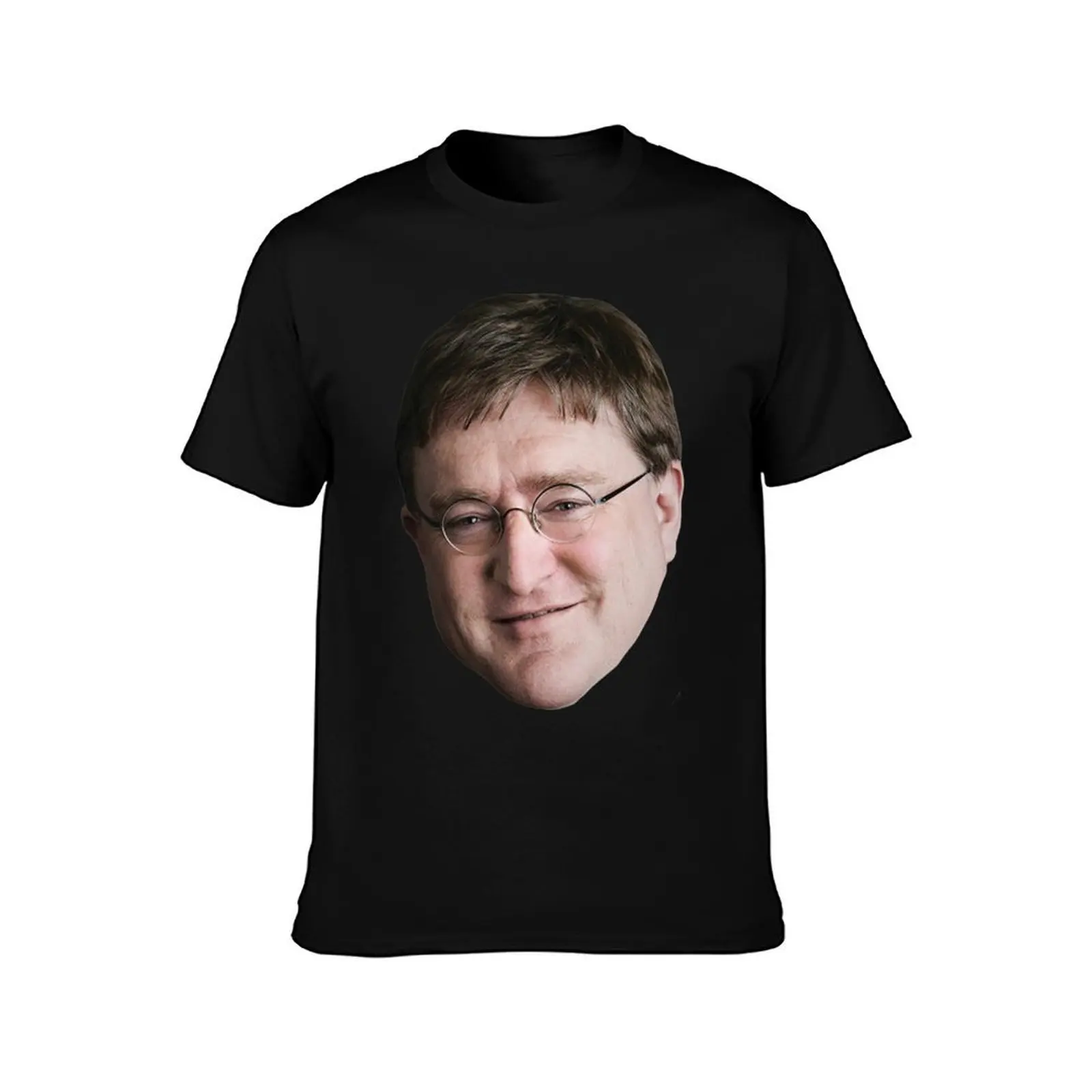 Фото Футболка Gaben - Gabe Newell Meme, модная повседневная футболка с короткими рукавами №2