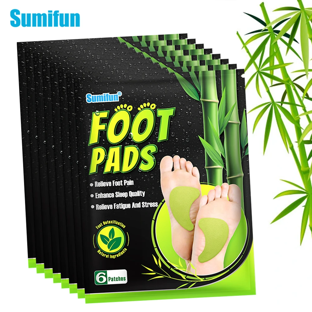 

6/30/60pcs Wormwood Foot Patch Heel Pain Relief Plaster Relieve Stress Detoxification Help Sleeping Body Detox Pad Body Relax