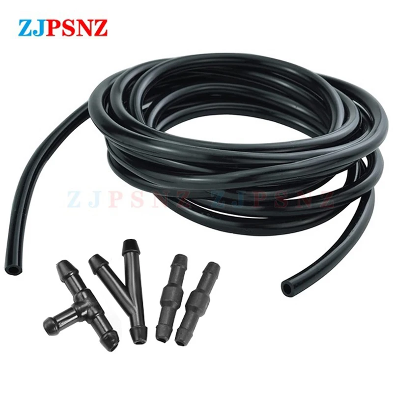 

Windshield Washer Nozzle Hose Tube Pipe Front Window Headlight Pump Car Parts With Connector T Y I Type 1M 2M 3M 5M 7M Universal