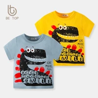 summer kids clothes boys graphic tee pure cotton short sleeve fashion t shirt