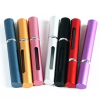5ml portable minitravel refillable perfume atomizer bottle perfume bottle for spray scent pump case empty cosmetic containers