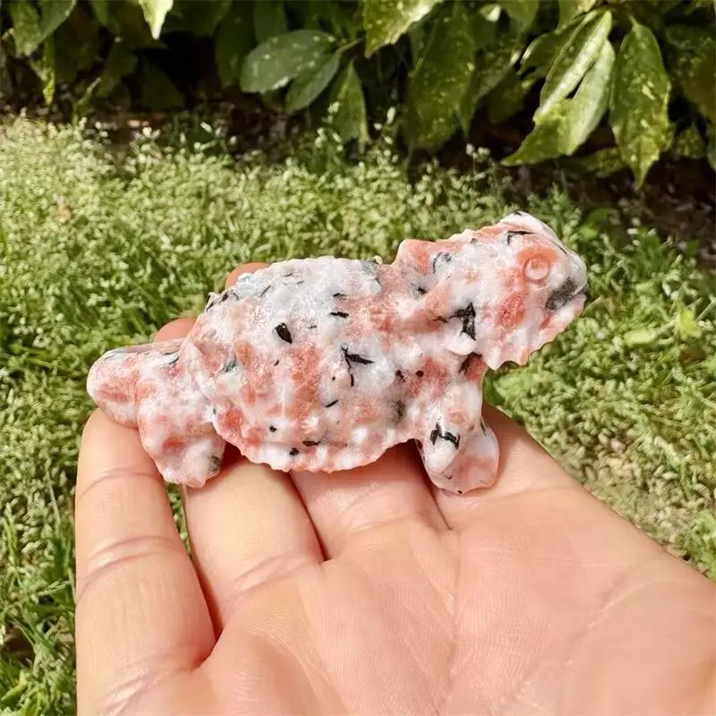 

Золотой солнечный камень ящерица 1 шт.