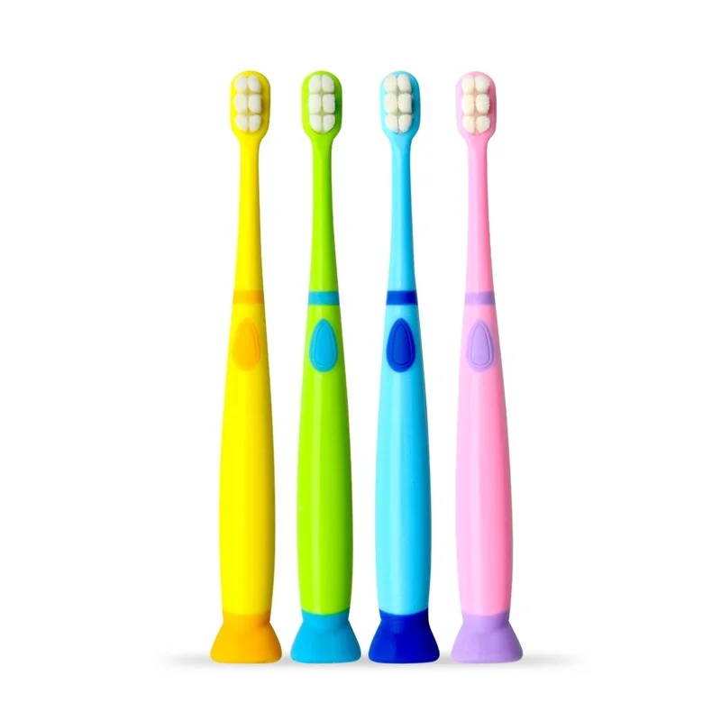 

3-10 Years Old Children's Teeth Oral Care Cleaning Brush Soft Food Grade Silicone Teether Baby Toothbrush Newborn Supplies