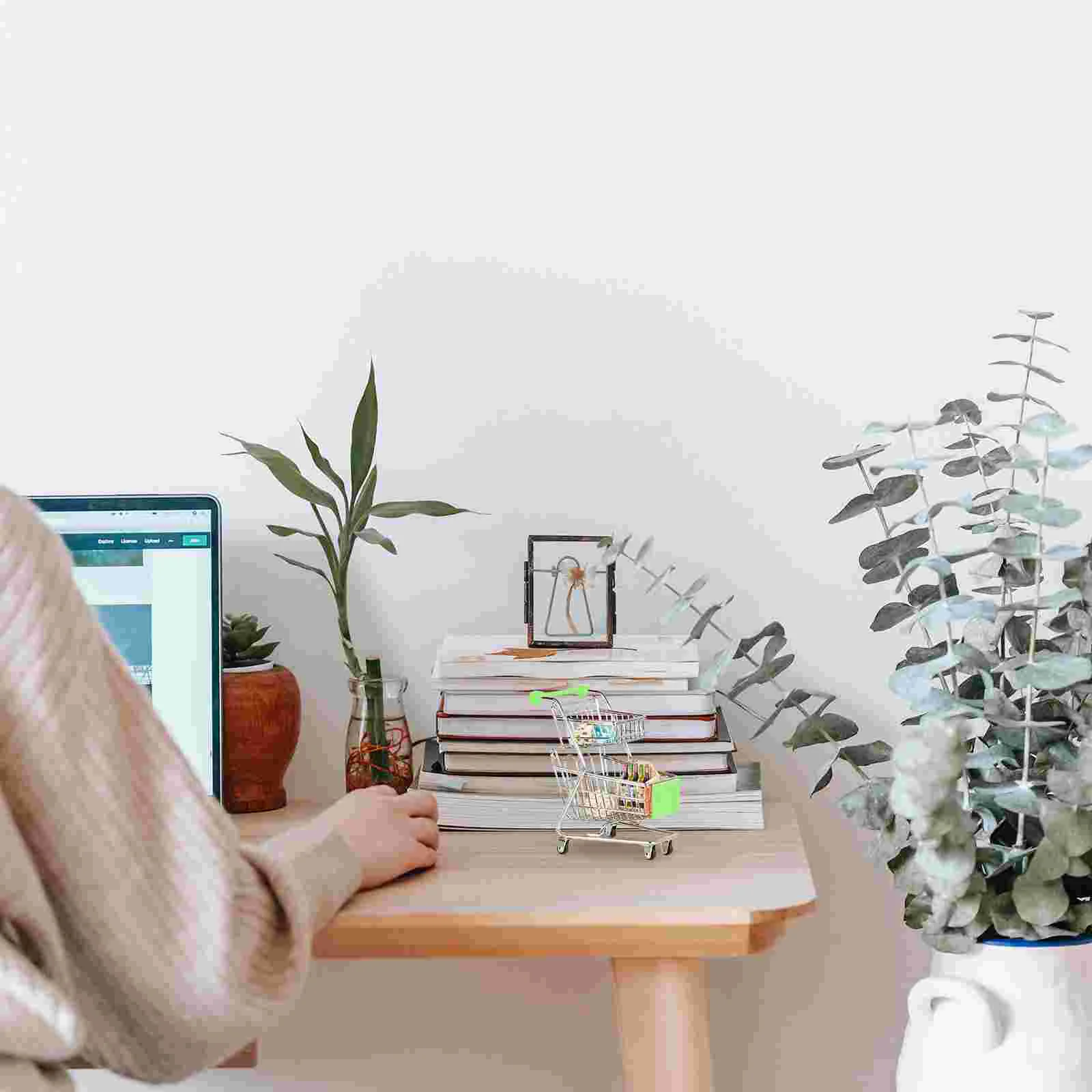 Мини-корзина для покупок детская коляска миниатюрная игрушка супермаркета