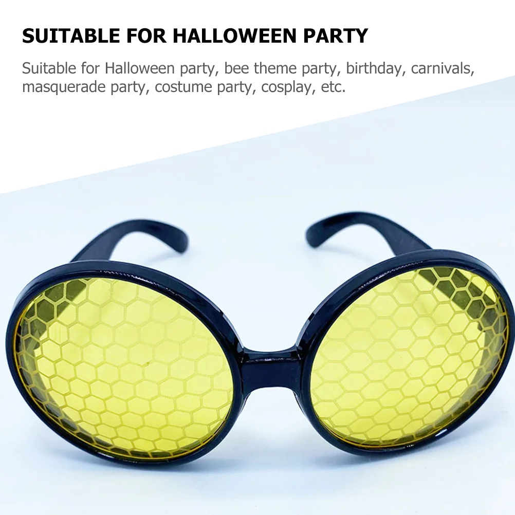 Повязка на голову очки в виде пчелы повязка для волос косплея солнцезащитные