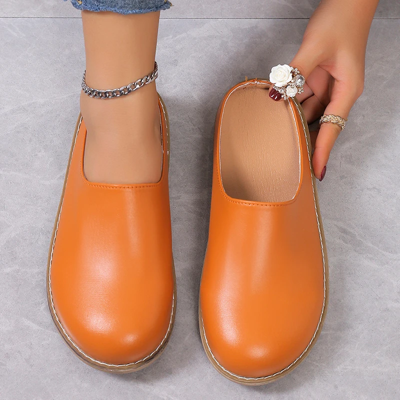 

New Casual Women Slippers Flats Mules Shoes 2023 Designer Sandals Walking Slingback Flip Flops Home Shoes Beach Slides Summer