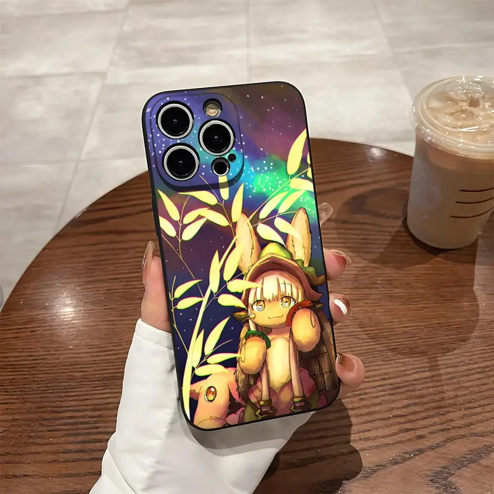 Made In Abyss Anime Phone Case For 15 Pro Max Iphone 14 16 12 Plus 13 11 Xr X Xs 8 7 Silicone Back Cover