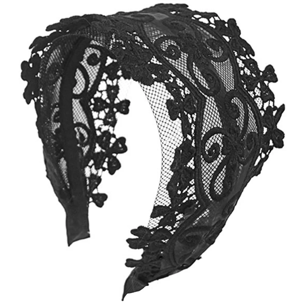 

Wide Headband Headband With Pearls Headband Women Headband Party Hairpiece