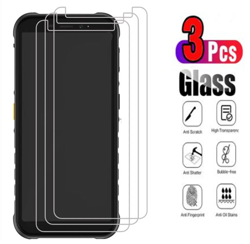 

3 шт. для смартфона Ulefone Armor X8i, закаленное стекло высокой четкости, Защитная пленка для экрана Ulefone Armor X8i