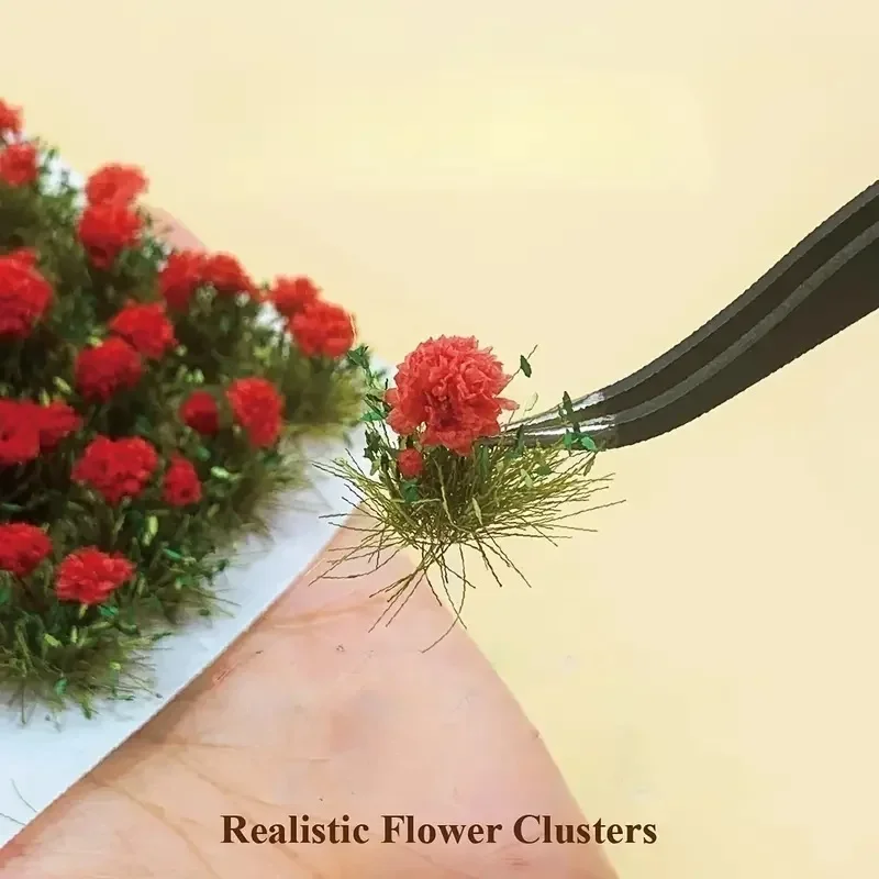 20 шт./коробка миниатюрные цветы игрушки имитация травы