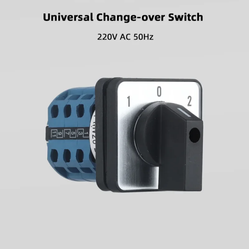 LW28-20 1-0-2 Селекторный поворотный переключатель 5-20A 220V универсальный 3 позиции узла