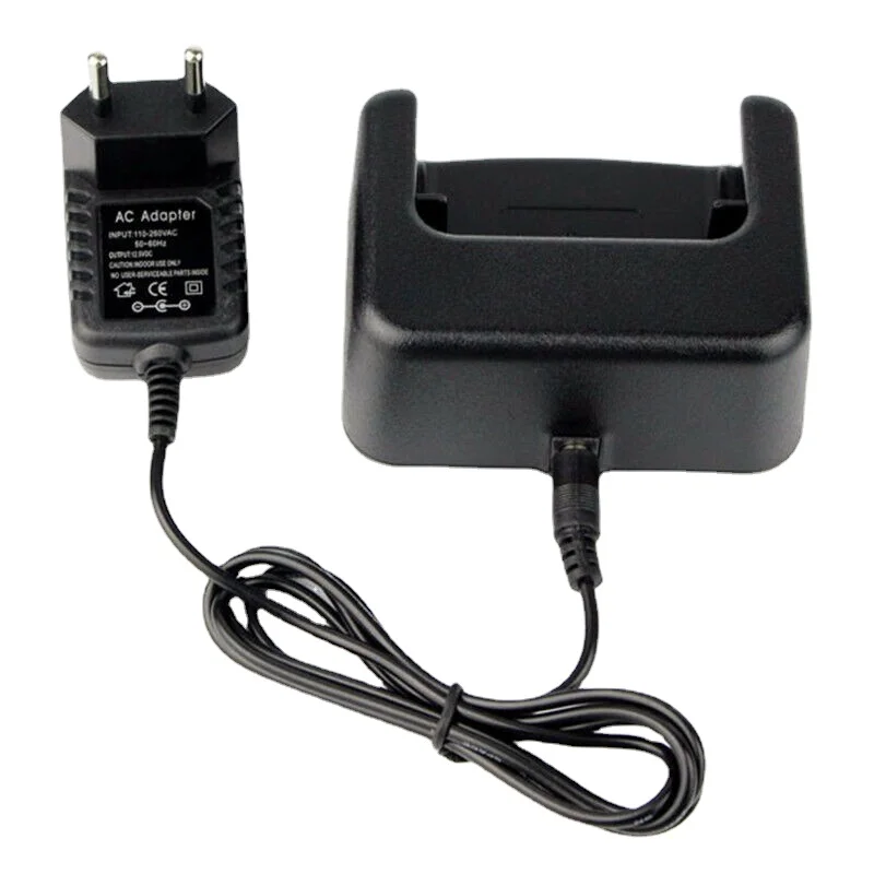 Original TYT MD760 Charger Li-ion Battery Desk Charger US/EU Plug Adapter For TYT MD-760 DMR Radio Accessories