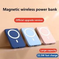 10000mah 15w magnetic wireless fast charger powerbank mobile phone battery power bank for iphone 12 13 pro max xiaomi samsung
