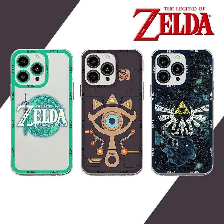 

Japan Hot Game THE LEGEND OF ZELDAS Phone Case For Xiaomi Redmi Note 12C 11 10 Pro Plus 10C 9A 9C 9T K60 4G 5G Transparent Capa