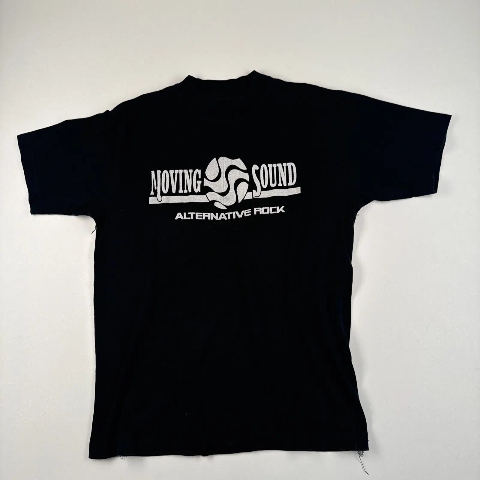 Винтажная Футболка с принтом &quotдвижущийся отряд&quot средний размер альтернатива