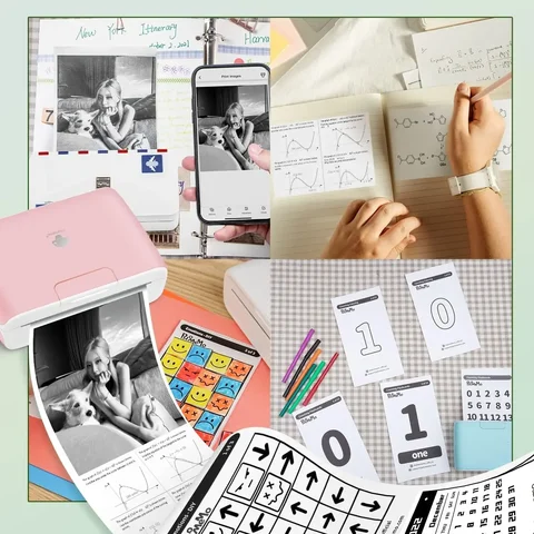 Прозрачная термобумага Zodzi для принтера Phomemo M04S/M04AS