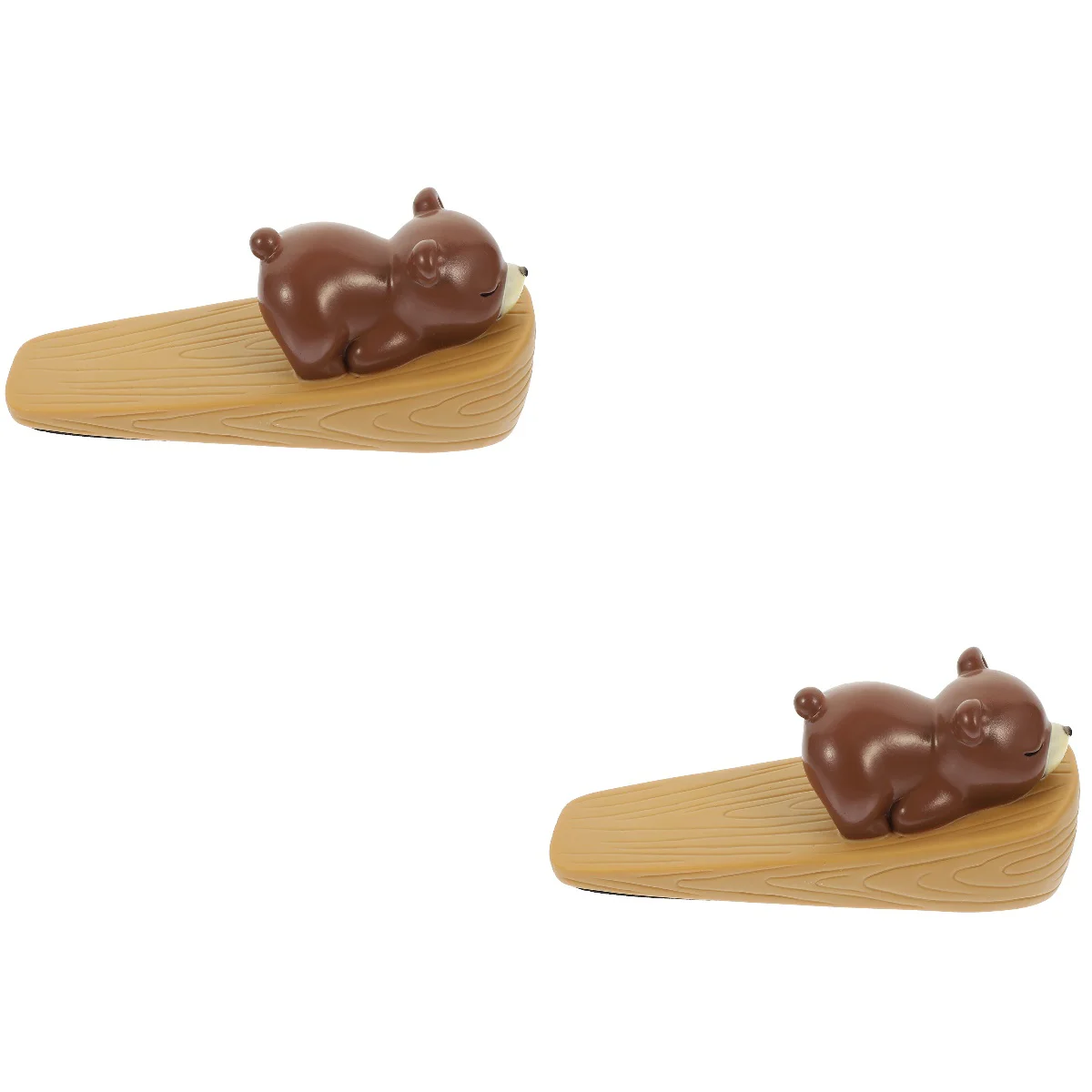 

2pcs Creative Animal Designed Door Wedge Stopper Wedge Door Stop Protector for Home