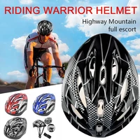 cycling riding helmet adjustable safety racing helmet skateboard bicycle hollowed breathable unisex sports protective helmet