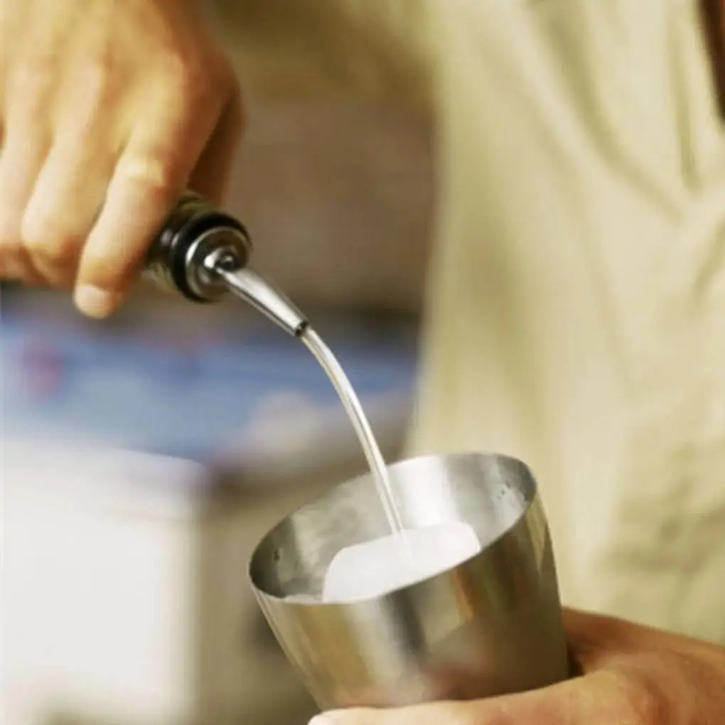 

1/2pcs HOT Sale Stainless steel wine Olive Oil Pourer Dispenser Spout Glass Bottle Pourer